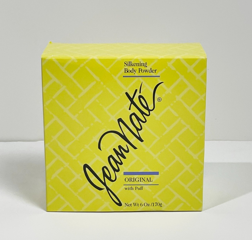 Jean Nate Silkening Body Powder Original with Puff 6 oz